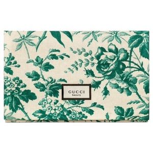 Floral GUCCI Cosmetics Pouch